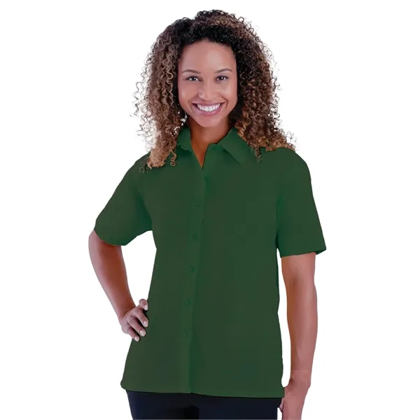 Blue Generation - Women's Pocketless Short Sleeve Poplin ...... from ASI 86018 Scrub Authority