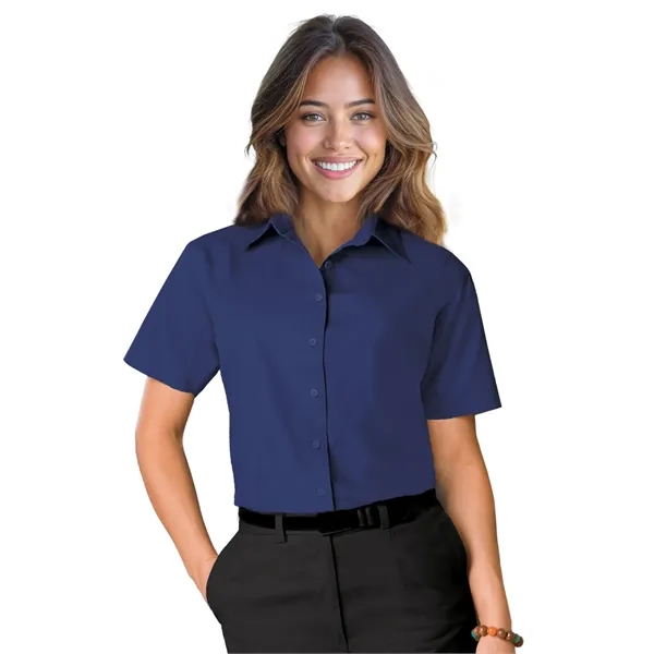 Blue Generation - Women's Pocketless Short Sleeve Poplin ...... from ASI 86018 Scrub Authority