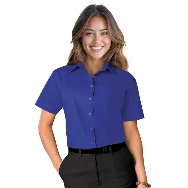 Blue Generation - Women's Pocketless Short Sleeve Poplin ...... from ASI 86018 Scrub Authority