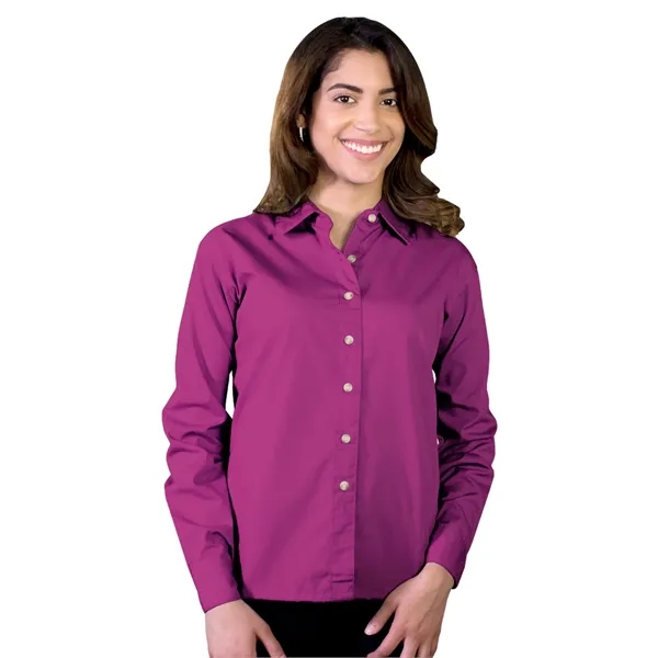 Blue Generation - Women's Pocketless Long Sleeve Superble...... from ASI 86018 Scrub Authority