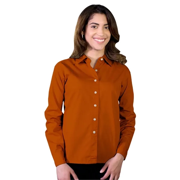 Blue Generation - Women's Pocketless Long Sleeve Superble...... from ASI 86018 Scrub Authority