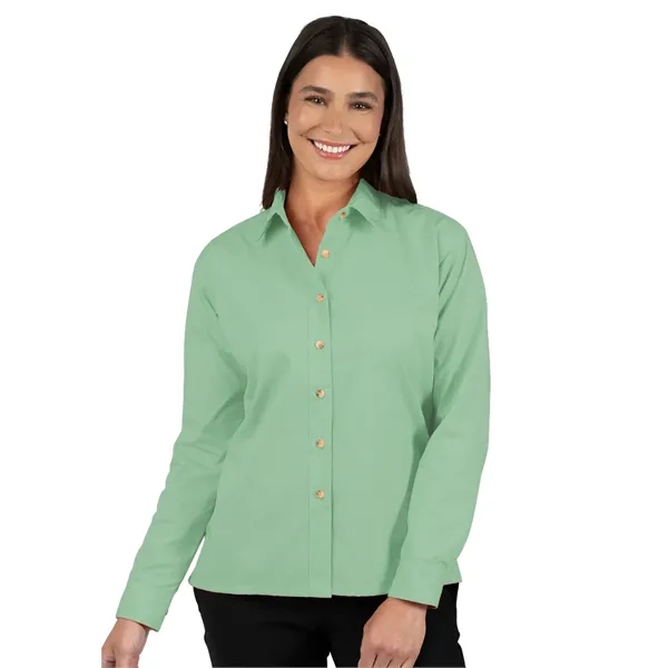 Blue Generation - Women's Pocketless Long Sleeve Superble...... from ASI 86018 Scrub Authority