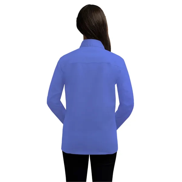 Blue Generation - Women's Pocketless Long Sleeve Superble...... from ASI 86018 Scrub Authority