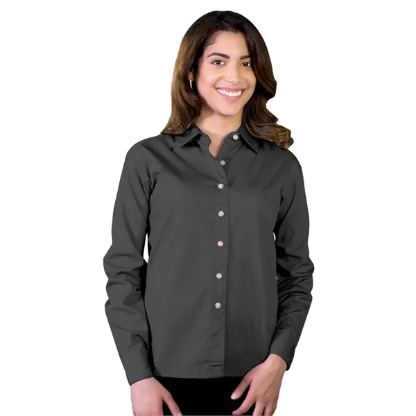 Blue Generation - Women's Pocketless Long Sleeve Superble...... from ASI 86018 Scrub Authority