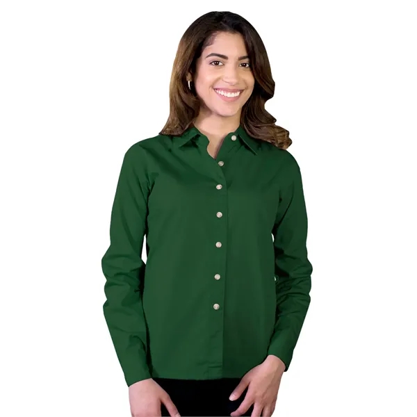 Blue Generation - Women's Pocketless Long Sleeve Superble...... from ASI 86018 Scrub Authority