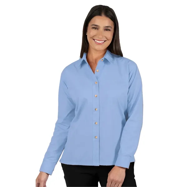 Blue Generation - Women's Pocketless Long Sleeve Superble...... from ASI 86018 Scrub Authority