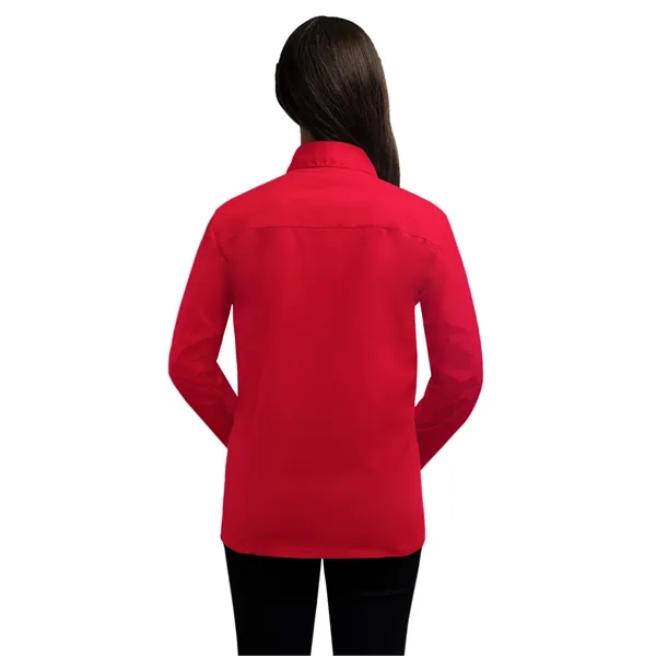 Blue Generation - Women's Pocketless Long Sleeve Superble...... from ASI 86018 Scrub Authority