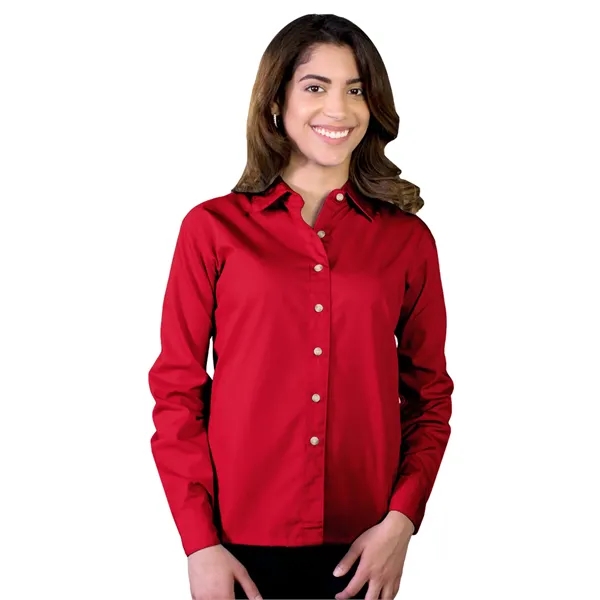 Blue Generation - Women's Pocketless Long Sleeve Superble...... from ASI 86018 Scrub Authority