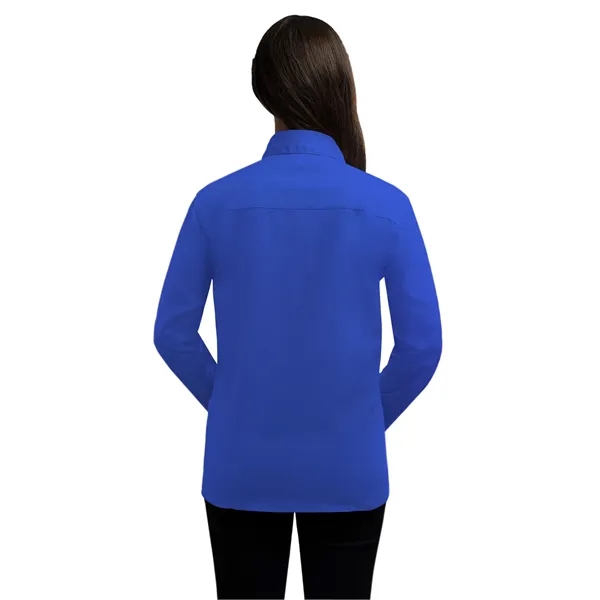 Blue Generation - Women's Pocketless Long Sleeve Superble...... from ASI 86018 Scrub Authority