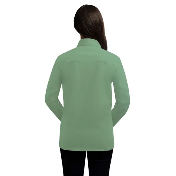 Blue Generation - Women's Pocketless Long Sleeve Superble...... from ASI 86018 Scrub Authority