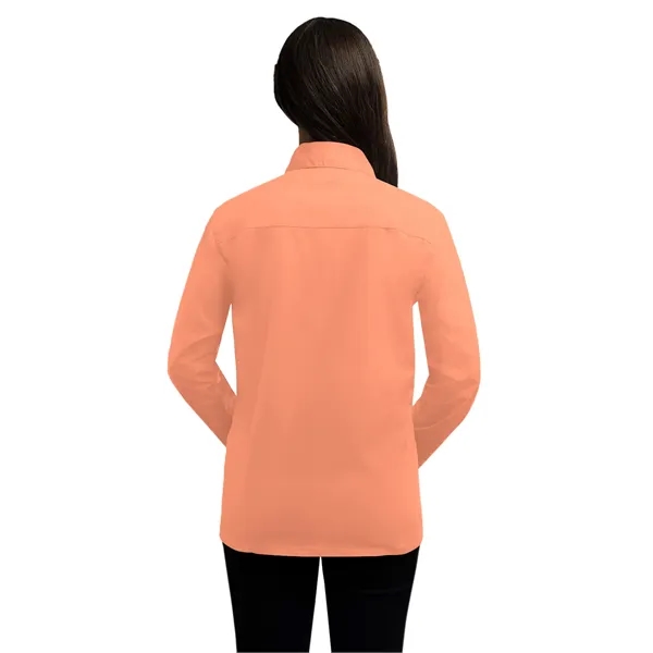 Blue Generation - Women's Pocketless Long Sleeve Superble...... from ASI 86018 Scrub Authority