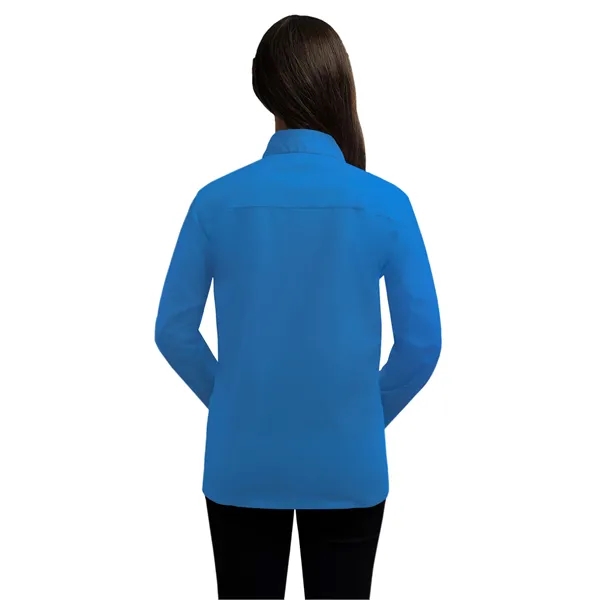 Blue Generation - Women's Pocketless Long Sleeve Superble...... from ASI 86018 Scrub Authority