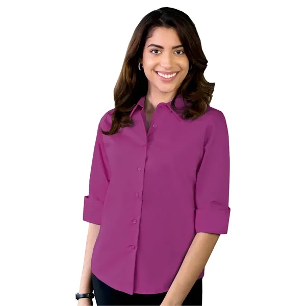 Blue Generation - Women's Pocketless 3/4-Sleeve Stretch P...... from ASI 86018 Scrub Authority