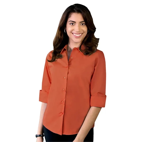 Blue Generation - Women's Pocketless 3/4-Sleeve Stretch P...... from ASI 86018 Scrub Authority