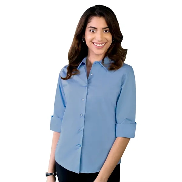 Blue Generation - Women's Pocketless 3/4-Sleeve Stretch P...... from ASI 86018 Scrub Authority