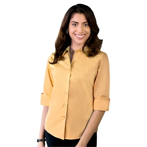 Blue Generation - Women's Pocketless 3/4-Sleeve Stretch P...... from ASI 86018 Scrub Authority