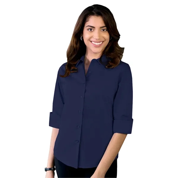 Blue Generation - Women's Pocketless 3/4-Sleeve Stretch P...... from ASI 86018 Scrub Authority