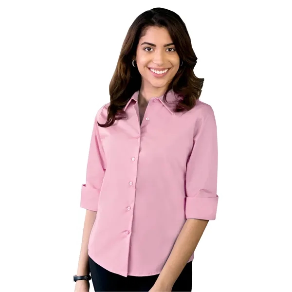 Blue Generation - Women's Pocketless 3/4-Sleeve Stretch P...... from ASI 86018 Scrub Authority