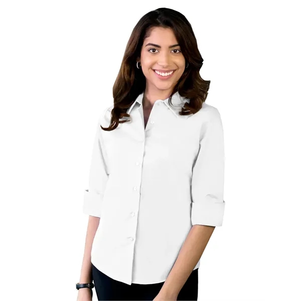 Blue Generation - Women's Pocketless 3/4-Sleeve Stretch P...... from ASI 86018 Scrub Authority