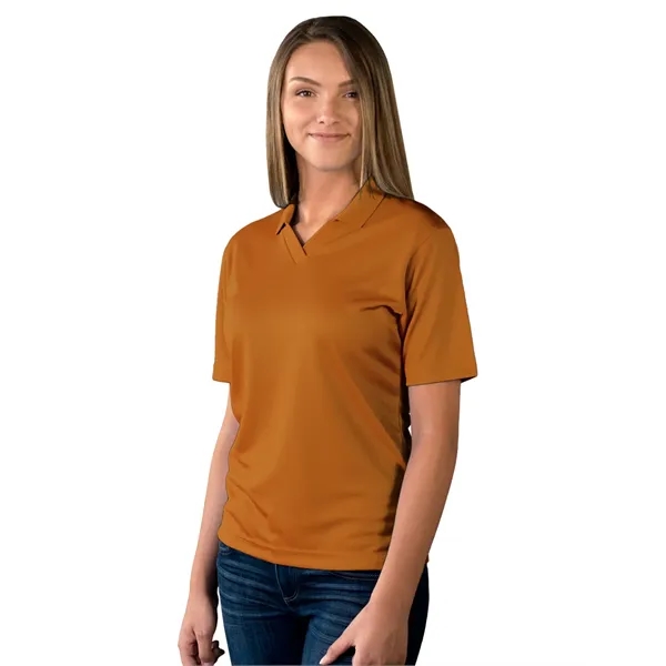Blue Generation - Women's Pocketless Wicking V-Neck Polo... from ASI 86018 Scrub Authority