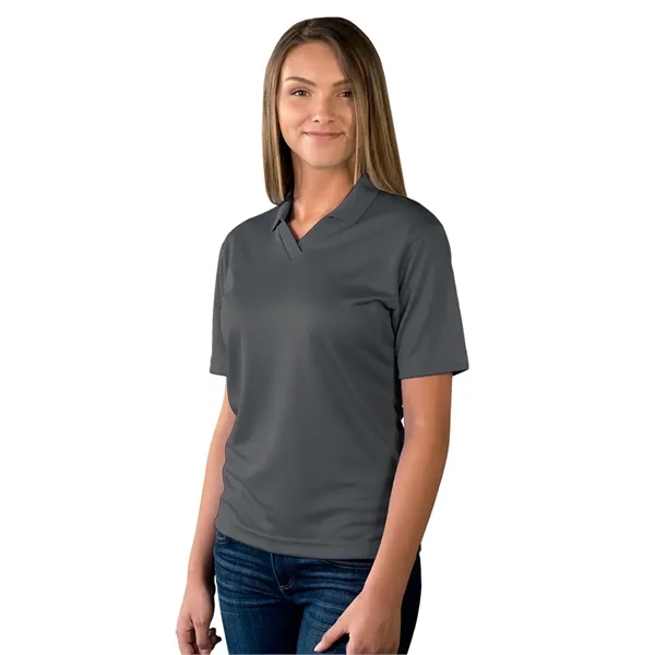 Blue Generation - Women's Pocketless Wicking V-Neck Polo... from ASI 86018 Scrub Authority