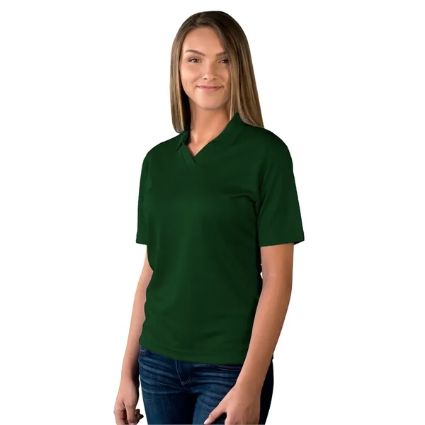 Blue Generation - Women's Pocketless Wicking V-Neck Polo... from ASI 86018 Scrub Authority