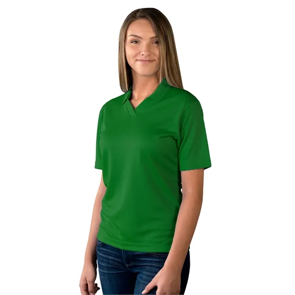 Blue Generation - Women's Pocketless Wicking V-Neck Polo... from ASI 86018 Scrub Authority