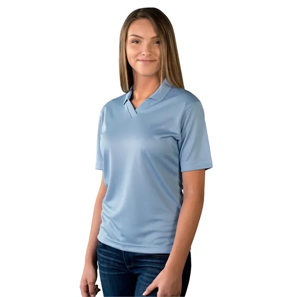 Blue Generation - Women's Pocketless Wicking V-Neck Polo... from ASI 86018 Scrub Authority