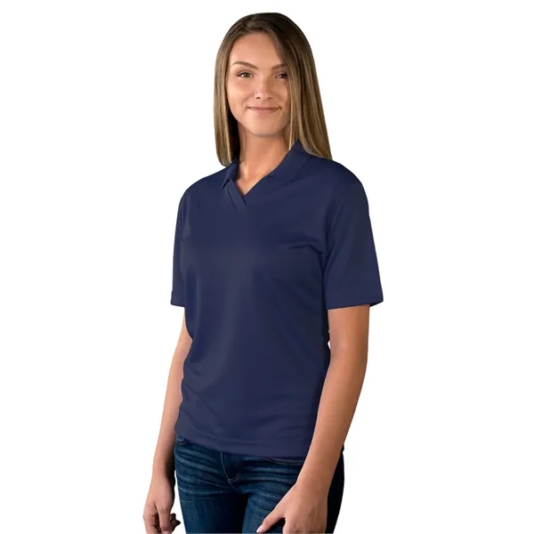 Blue Generation - Women's Pocketless Wicking V-Neck Polo... from ASI 86018 Scrub Authority