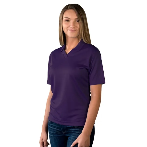 Blue Generation - Women's Pocketless Wicking V-Neck Polo... from ASI 86018 Scrub Authority