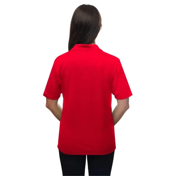 Blue Generation - Women's Pocketless Wicking V-Neck Polo... from ASI 86018 Scrub Authority