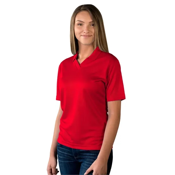 Blue Generation - Women's Pocketless Wicking V-Neck Polo... from ASI 86018 Scrub Authority