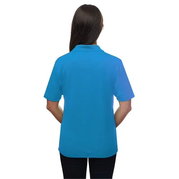 Blue Generation - Women's Pocketless Wicking V-Neck Polo... from ASI 86018 Scrub Authority