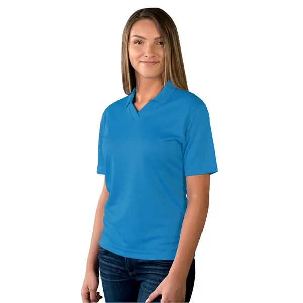 Blue Generation - Women's Pocketless Wicking V-Neck Polo... from ASI 86018 Scrub Authority