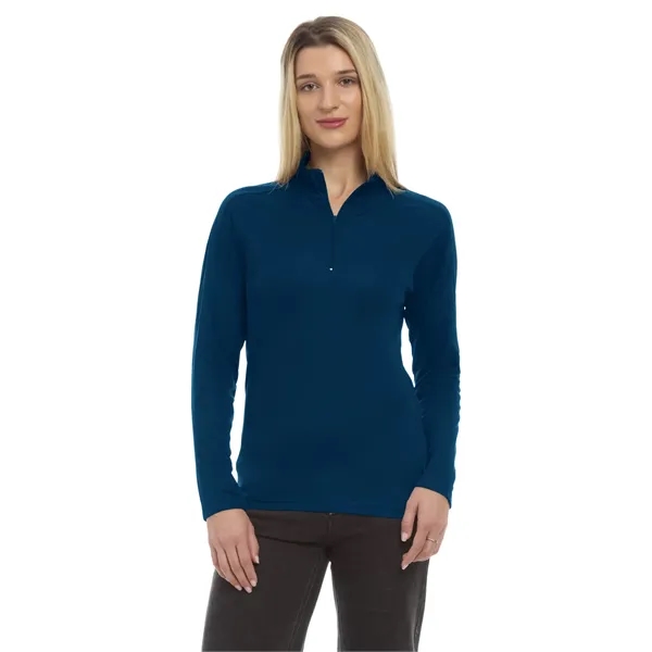 Blue Generation - Women's Pocketless Wicking Long Sleeve ...... from ASI 86018 Scrub Authority