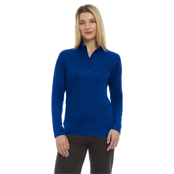 Blue Generation - Women's Pocketless Wicking Long Sleeve ...... from ASI 86018 Scrub Authority