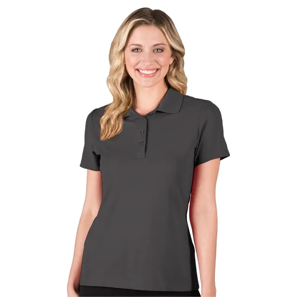 Blue Generation - Women's Pocketless Ultra-Lux Polo... from ASI 86018 Scrub Authority