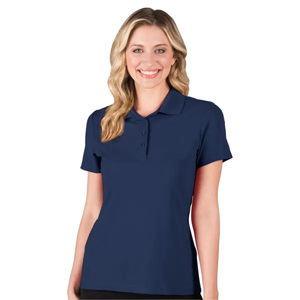 Blue Generation - Women's Pocketless Ultra-Lux Polo... from ASI 86018 Scrub Authority