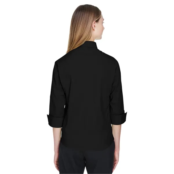 Blue Generation - Women's Pocketless 3/4-Sleeve Poplin Shirt... from ASI 86018 Scrub Authority