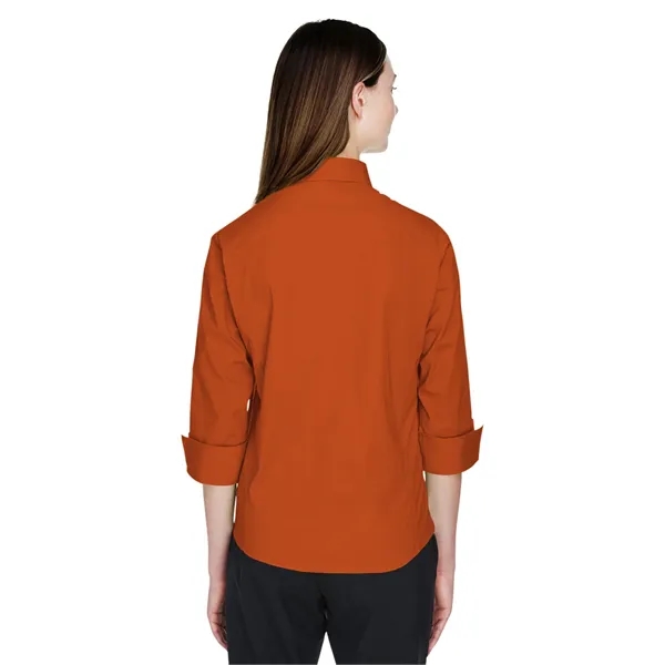 Blue Generation - Women's Pocketless 3/4-Sleeve Poplin Shirt... from ASI 86018 Scrub Authority