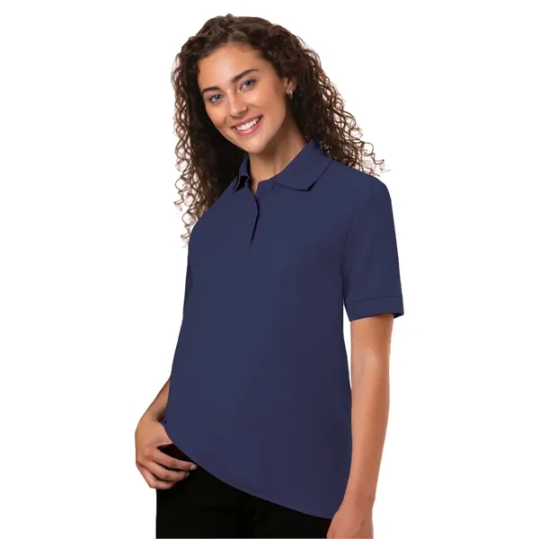 Blue Generation - Women's Pocketless Value Wicking Polo... from ASI 86018 Scrub Authority