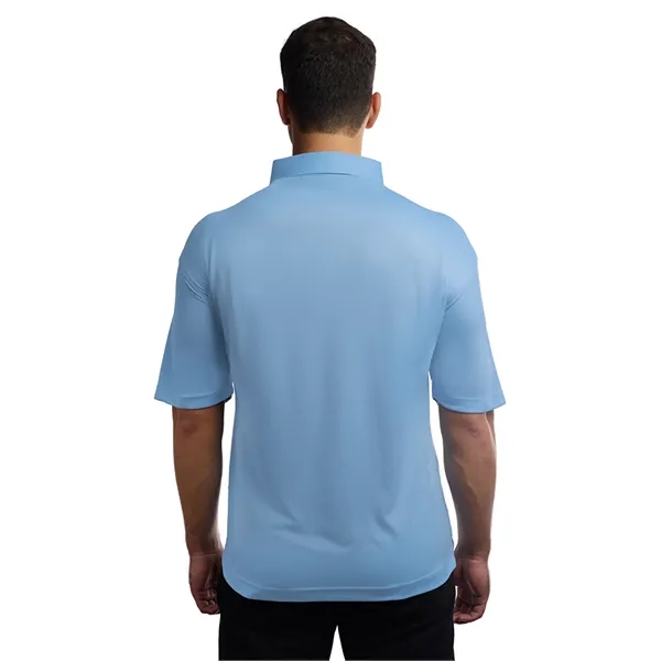 Blue Generation - Men's Pocketless Bonded Collar Dress Polo... from ASI 86018 Scrub Authority