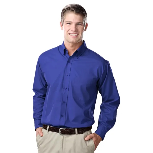 Blue Generation - Men's 1-Pocket Value Poplin Shirt... from ASI 86018 Scrub Authority