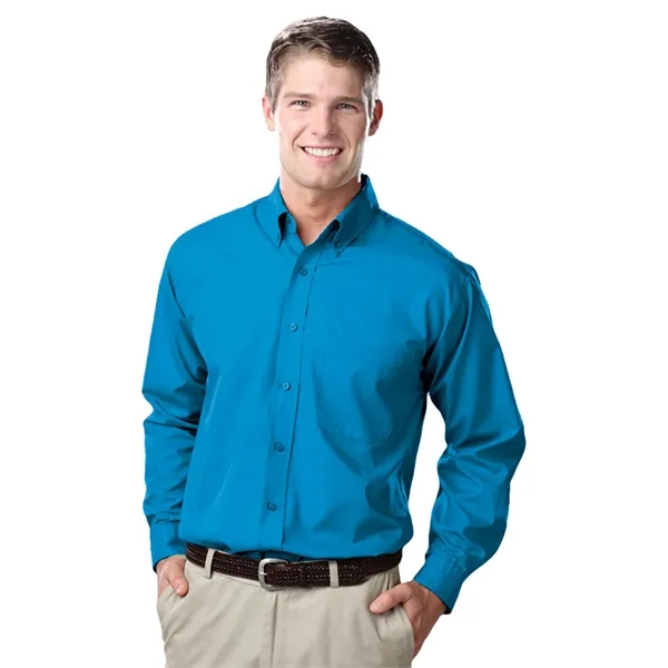 Blue Generation - Men's 1-Pocket Value Poplin Shirt... from ASI 86018 Scrub Authority
