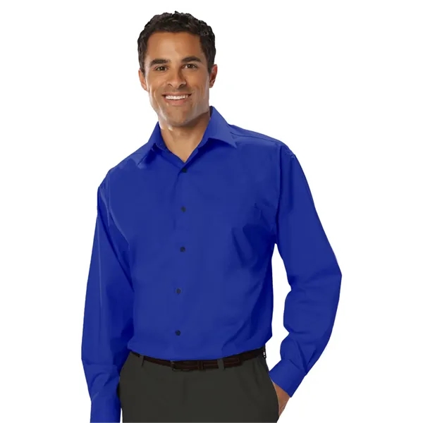 Blue Generation - Men's 1-Pocket Stretch Poplin Shirt... from ASI 86018 Scrub Authority