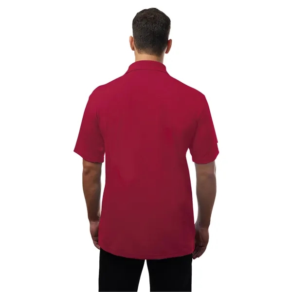 Blue Generation - Men's Pocketless Wicking Short Sleeve Polo... from ASI 86018 Scrub Authority