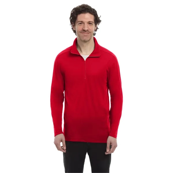 Blue Generation - Men's Pocketless 1/4-Zip Long Sleeve Pu...... from ASI 86018 Scrub Authority