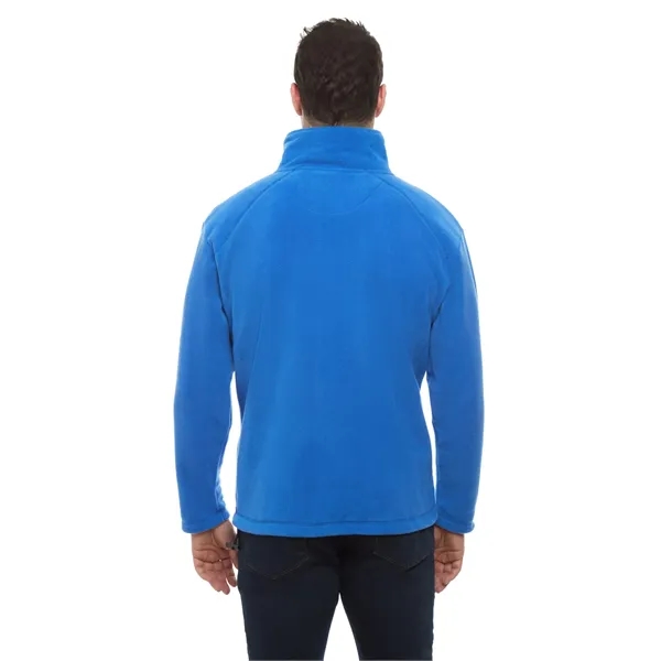 Blue Generation - Unisex 2-Pocket Micro Fleece Zip Pullover... from ASI 86018 Scrub Authority