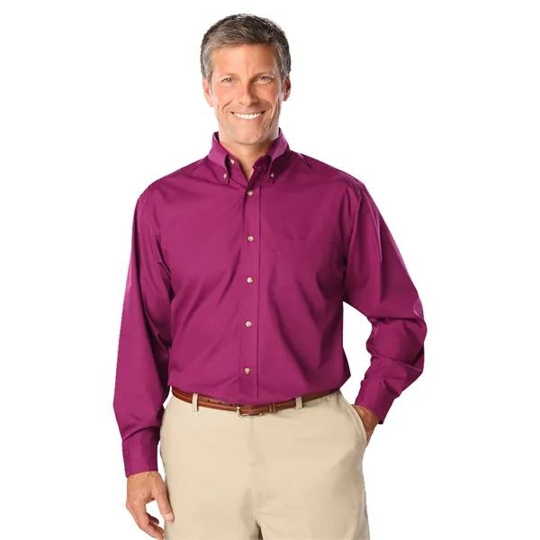 Blue Generation - Men's 1-Pocket Superblend Poplin Shirt... from ASI 86018 Scrub Authority