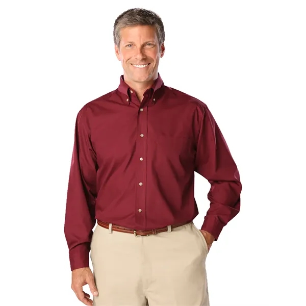 Blue Generation - Men's 1-Pocket Superblend Poplin Shirt... from ASI 86018 Scrub Authority